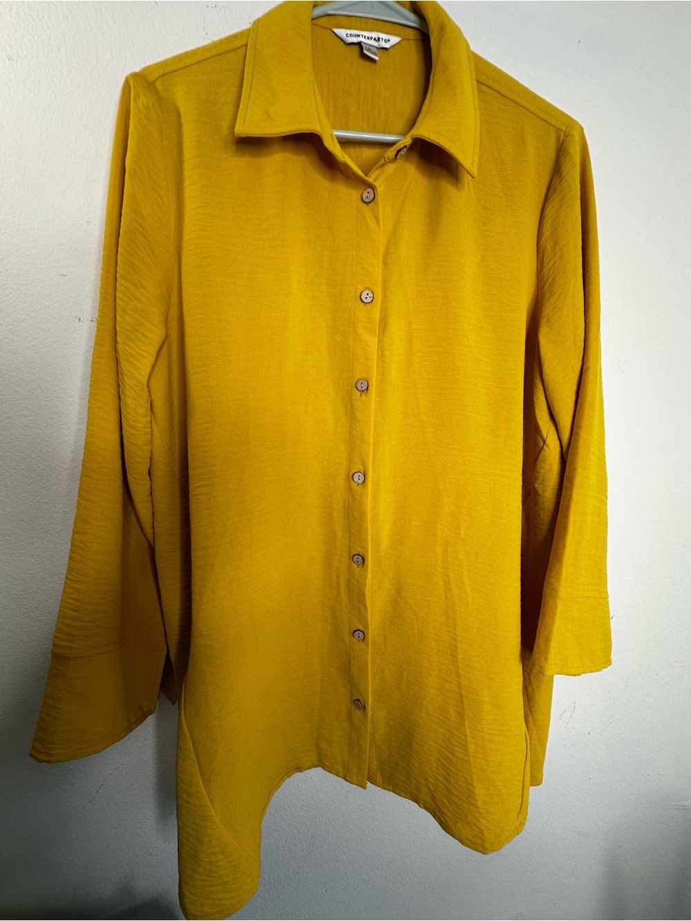 Counterparts Mustard Yellow Knit Top